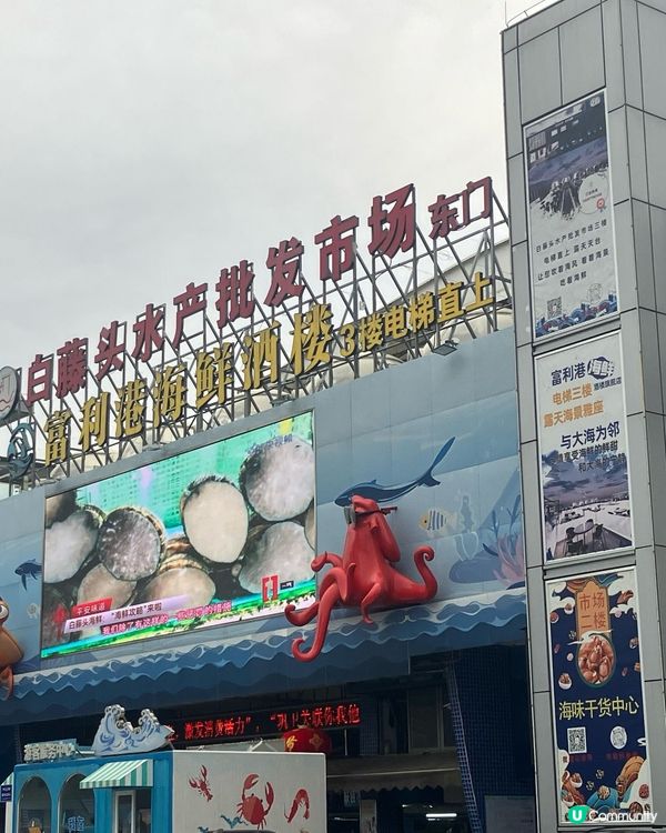 珠海白藤頭海鮮市場🦀食到停唔到口🤤