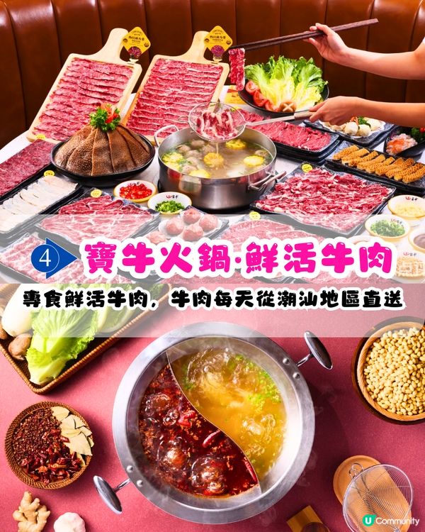 深圳必食牛肉火鍋6大推介🐮人均¥49‼️地鐵直達！新鮮現切牛肉/全牛宴