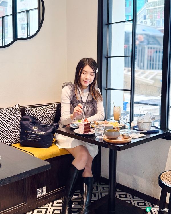 上環法式黑白簡約風格Cafe☕️