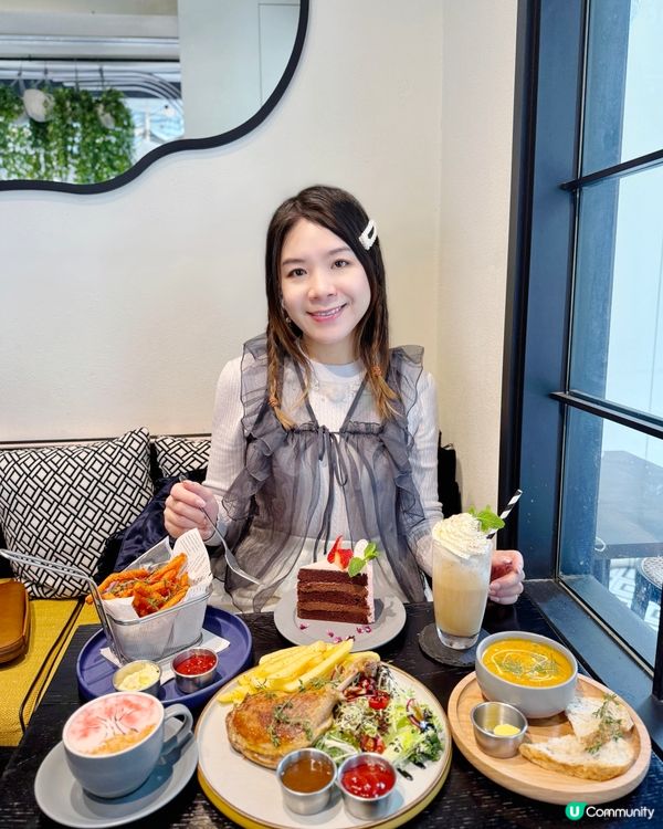 上環法式黑白簡約風格Cafe☕️