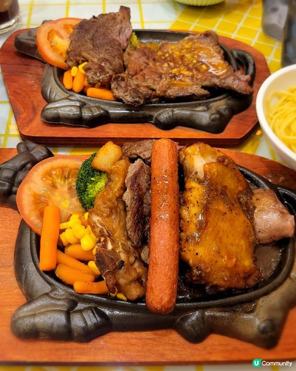 ##  小點角落鐵板餐抵食到爆💥