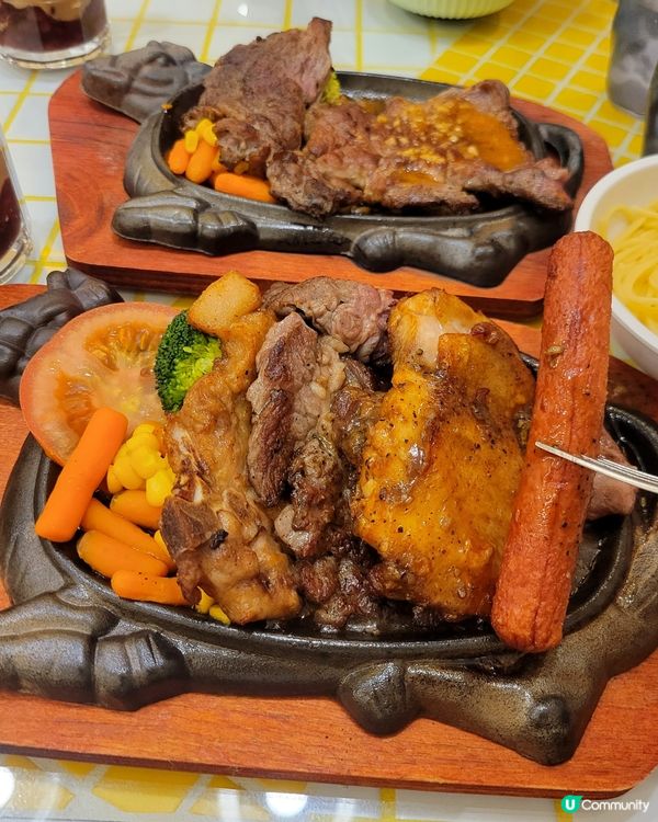 ##  小點角落鐵板餐抵食到爆💥