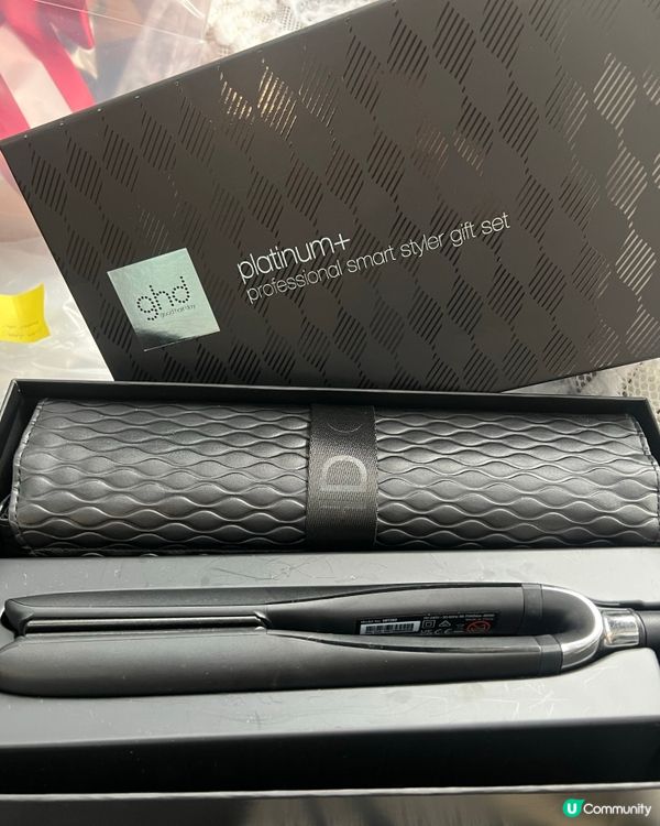 開箱GHD直髮夾套裝🤩趕上班救星，5秒即熱 3分鐘夾完靚髮！