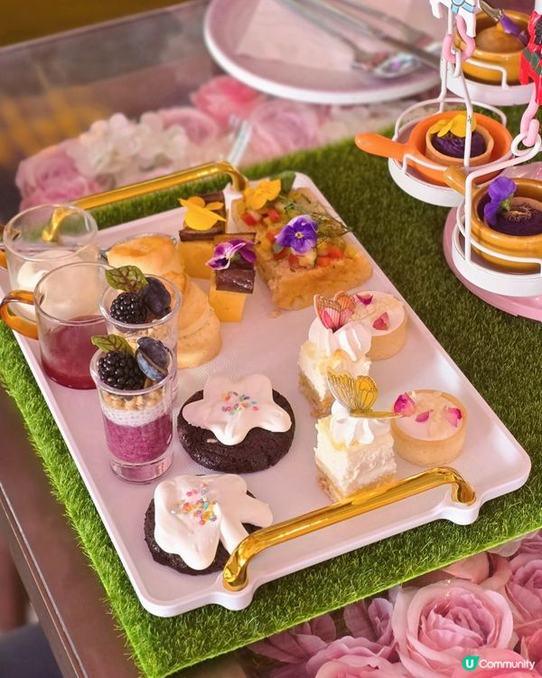 春日限定🌸素食下午茶推介👍餐廳設有多個打卡位📸