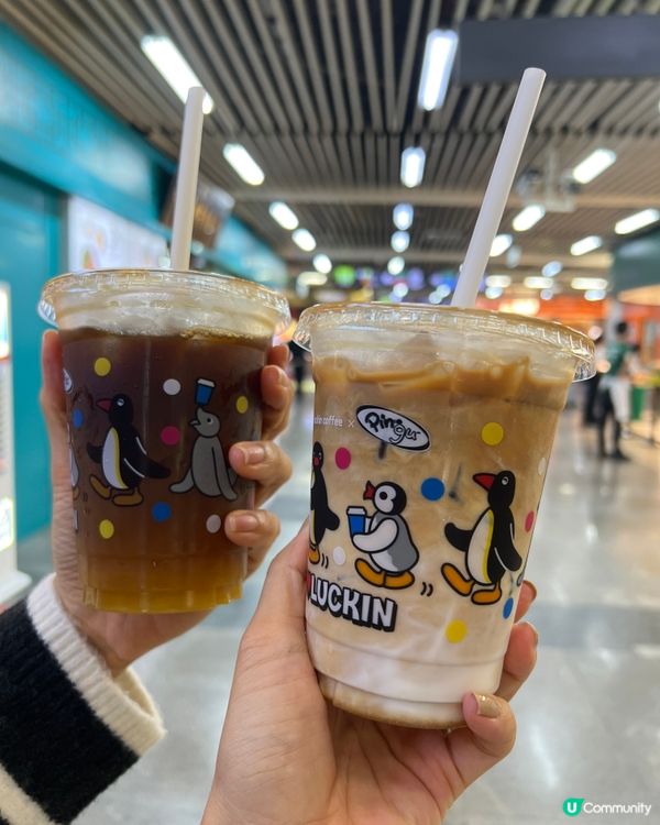 Luckin Coffee瑞幸coffee☕️ Pingu聯乘