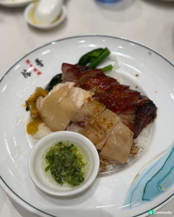 🍚排隊都抵食！榕哥文昌雞叉燒飯🤤