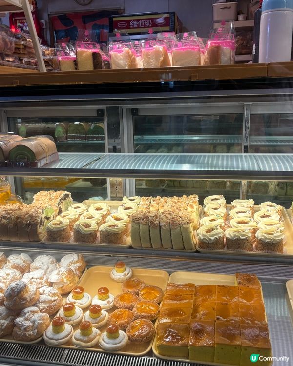 買少見少的港式麵包西餅鋪