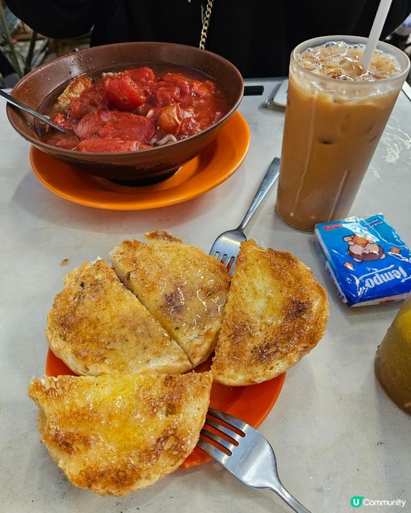 中環出名既大排檔😋勝香園