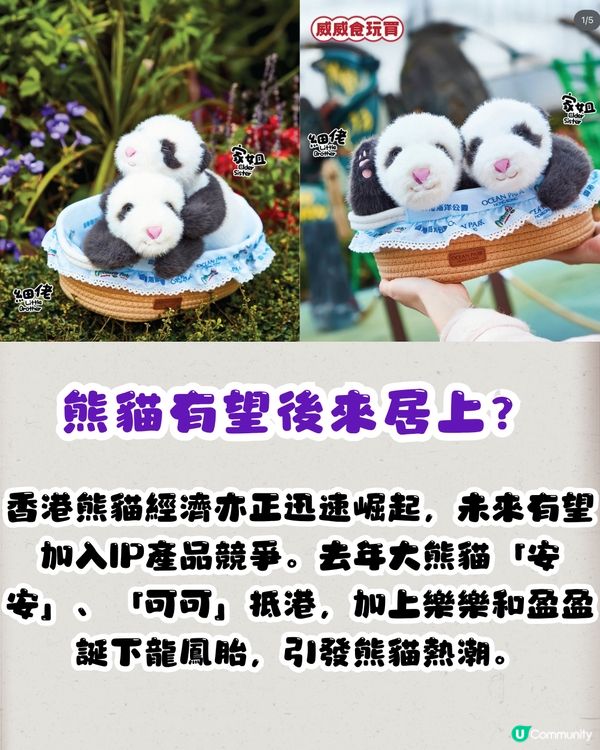 2024年10大IP搜尋排行榜‼️Chiikawa穩居榜首/「佢」有望後來居上🤔仲有兩隻係港人新寵!