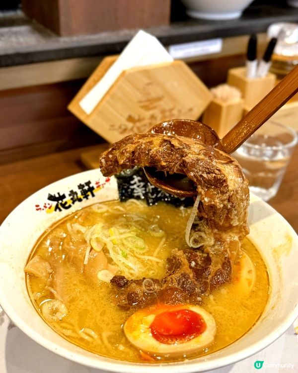 大阪原條豬軟骨拉麵🍜中環都食到🤤