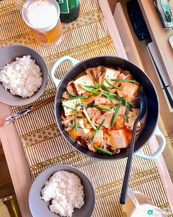 韓式泡菜豚肉飯🍜 食譜大公開!