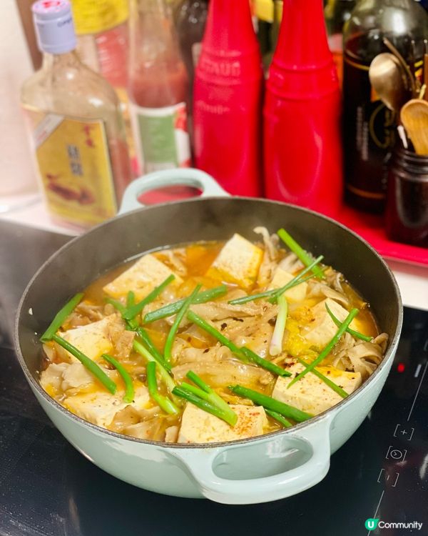 韓式泡菜豚肉飯🍜 食譜大公開!