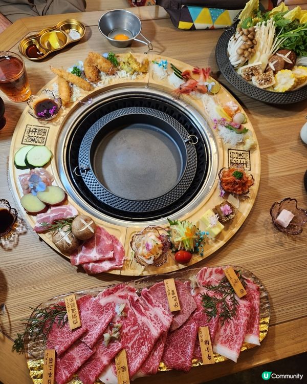 銅鑼灣隱藏版城市露營！😍特選魚羽太 😍A4宮崎和牛壽喜燒!!