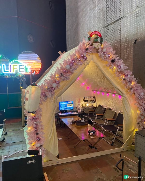 銅鑼灣隱藏版城市露營！😍特選魚羽太 😍A4宮崎和牛壽喜燒!!