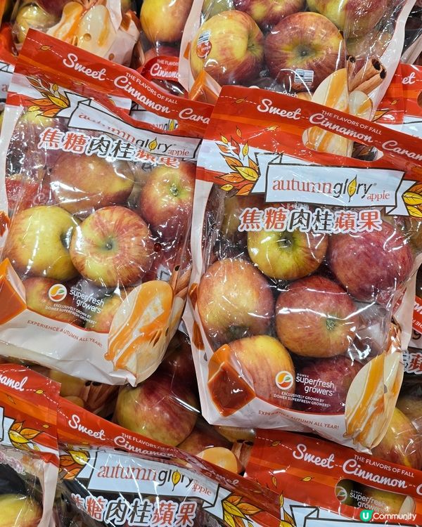 一田新發現🍎美國焦糖肉桂蘋果，香甜清新！😋