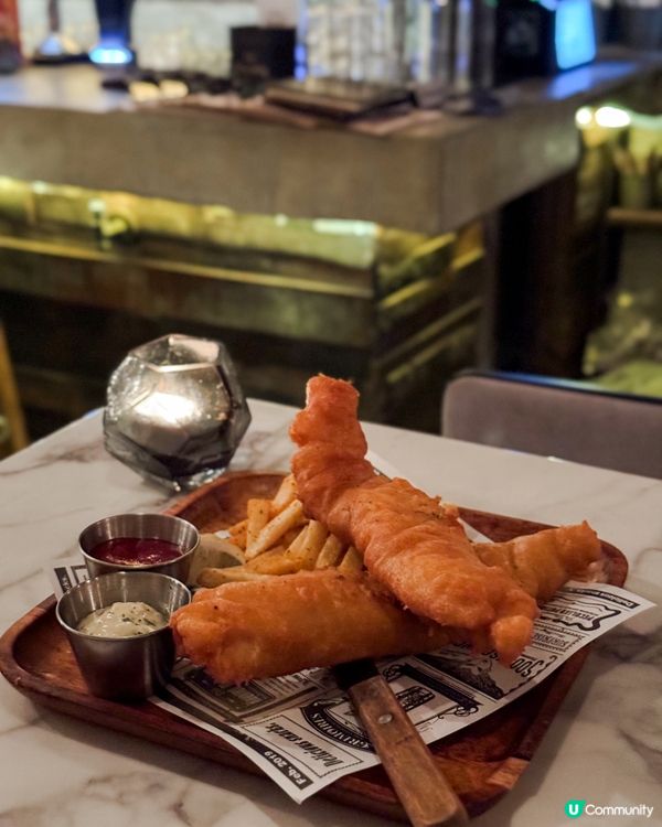 炸魚薯條正到爆💥