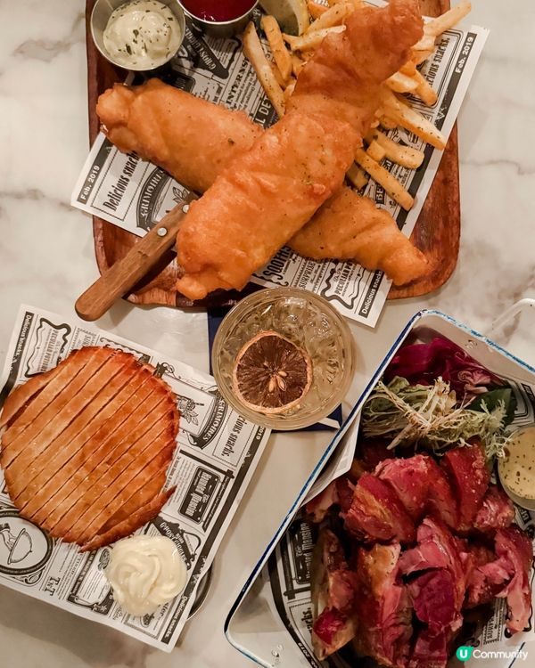 炸魚薯條正到爆💥