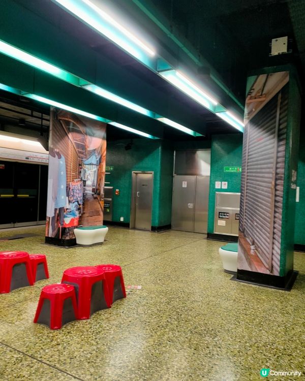 深水埗站新打卡點！舊樓樓景 & 懷舊櫈出沒！📸