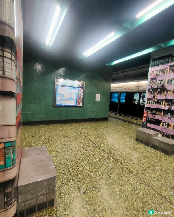 深水埗站新打卡點！舊樓樓景 & 懷舊櫈出沒！📸