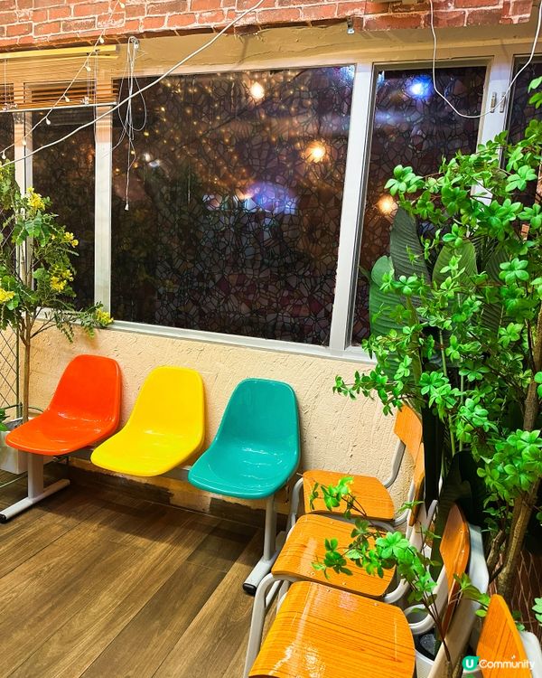 觀塘校園風打卡cafe❤️‍🔥爆餡魚柳漢堡包🍔特濃抹茶芭菲