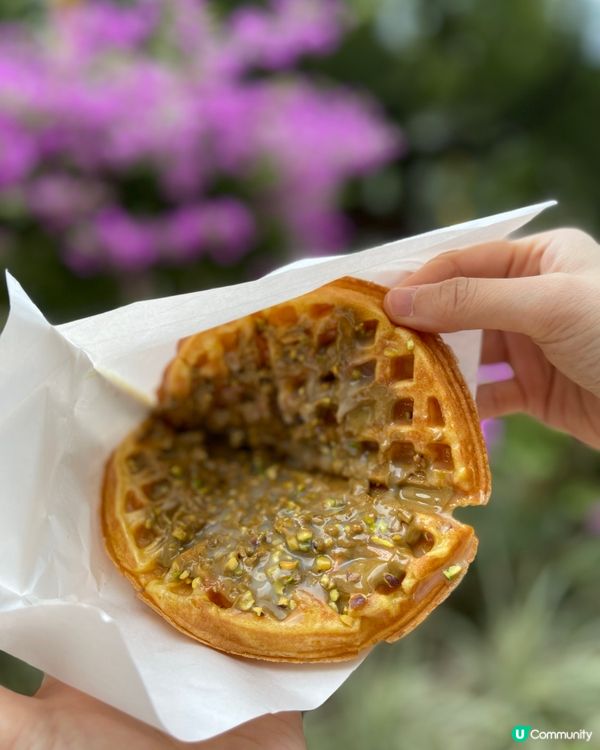 必食爆醬開心果醬格仔餅