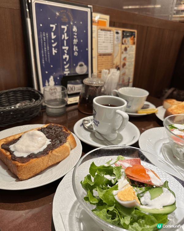 去日本旅行點可以唔去食一個美味早餐，今次去星乃叻啡店，咖啡加...