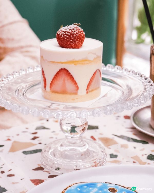 🌟 自訂手繪甜品圖案粉紅少女風Cafe