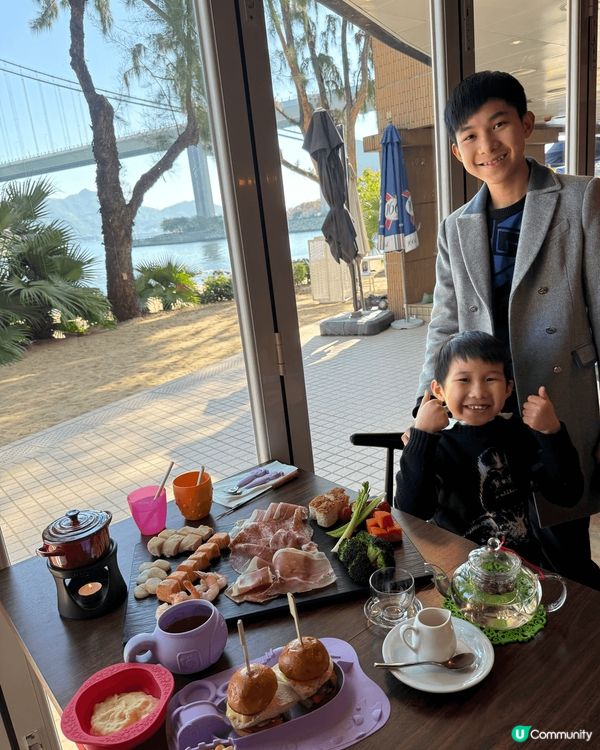 我們每逢假日都喜歡安排很多親子活動，馬灣絕對是一個親子好去處...