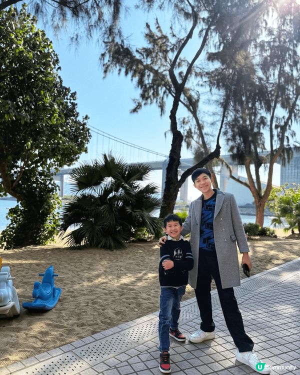 我們每逢假日都喜歡安排很多親子活動，馬灣絕對是一個親子好去處...