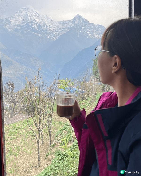 1) home made breakfast with co...