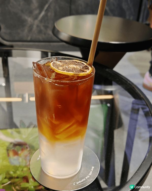 Coffee lemon soda 入口除了保留咖啡的原味之...
