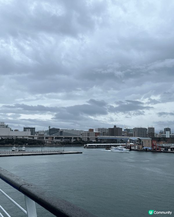 由韓國釜山坐船去日本福岡,馬上由釜山出發，早上睡醒就到達日本...