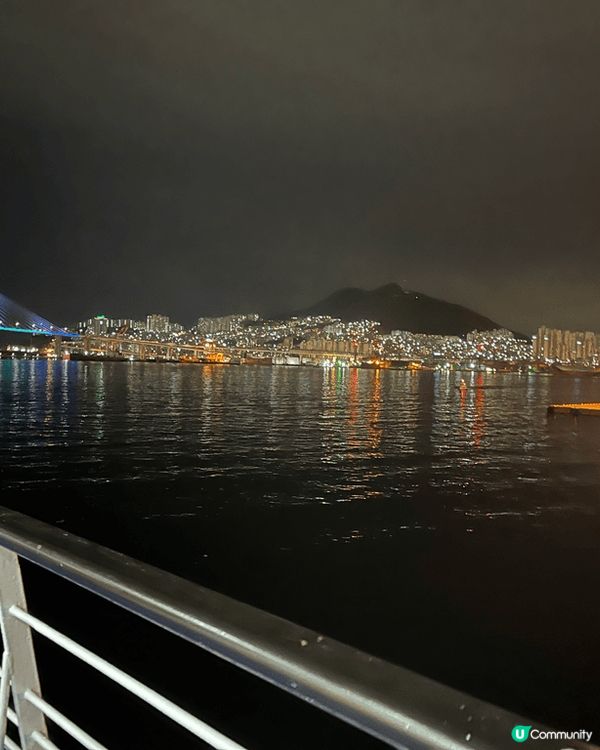 由韓國釜山坐船去日本福岡,馬上由釜山出發，早上睡醒就到達日本...