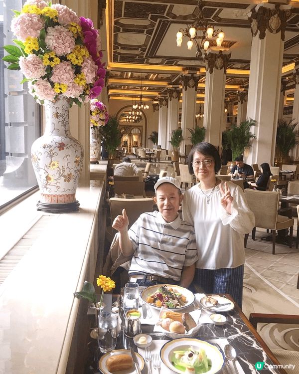 半島酒店大堂的美味午餐.令人回味無窮.真的值得比👍👍👍👍👍👍...