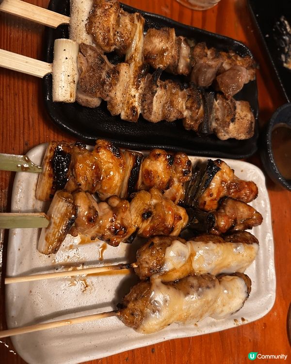 日本串燒連鎖店（鳥貴族），分店極多，價格便宜，味道不錯！因為...