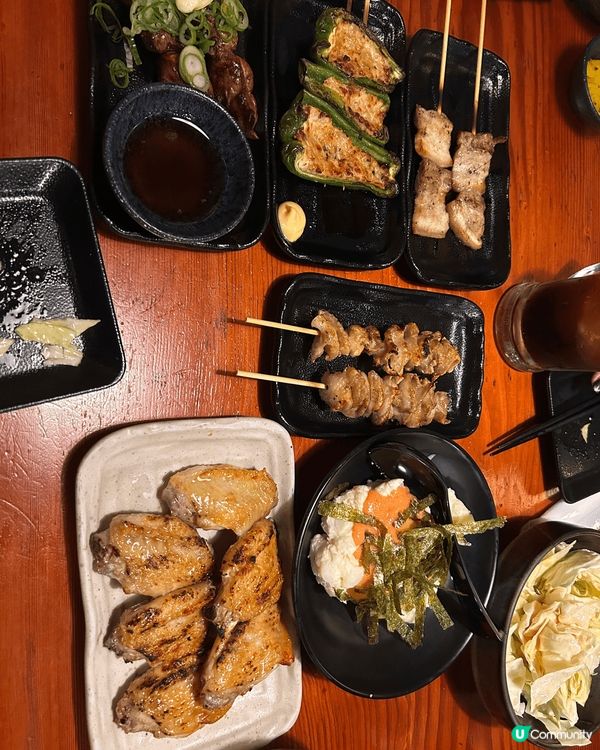 日本串燒連鎖店（鳥貴族），分店極多，價格便宜，味道不錯！因為...