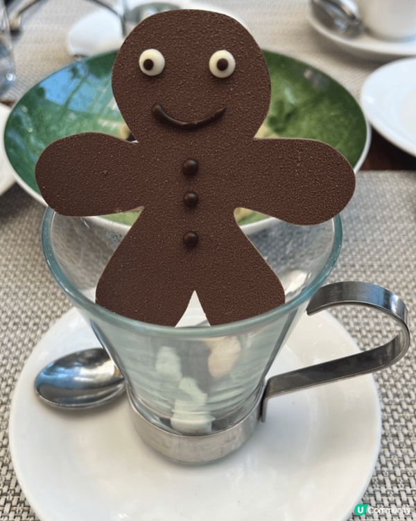 充滿聖誕氣氛嘅high tea～