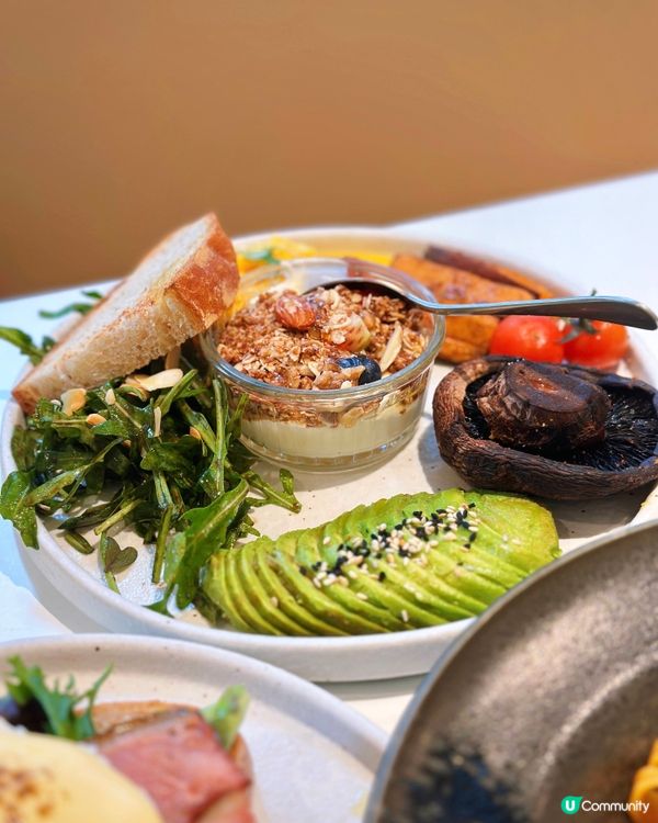 最愛之All Day Breakfast❤️‍🔥純白簡約cafe！