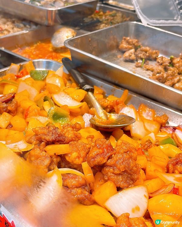 🎏灣仔雙餸飯有堂食放題‼️任飲奶茶·任添白飯·素菜無限加
