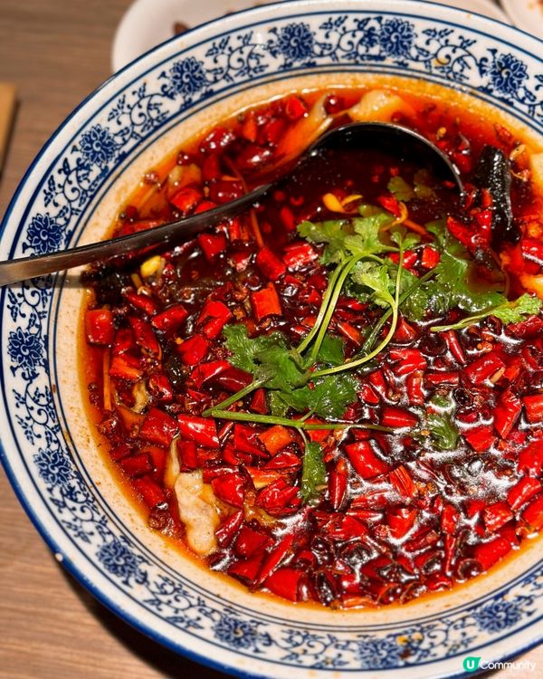 香辣重慶水煮魚片❤️‍🔥新式中菜館長輩至愛！