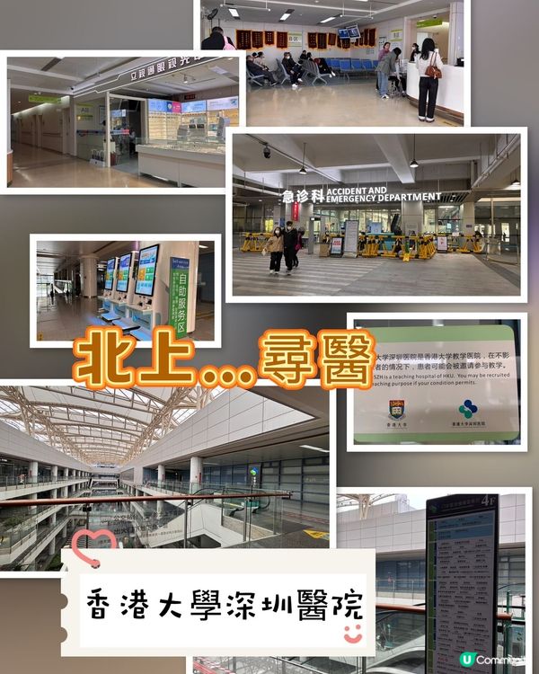 人人北上深圳食買玩 , 既然有香港大學既醫院,我就試下究竟伏...