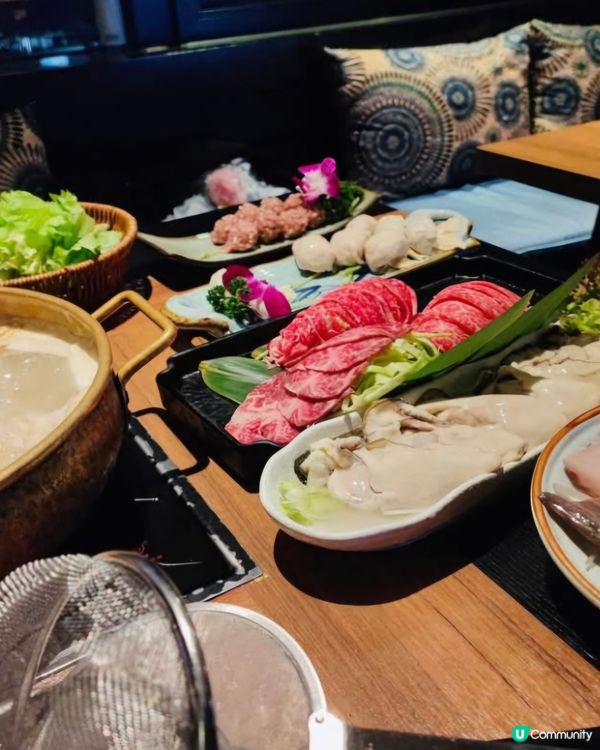 好味道😋大紅袍火鍋料理