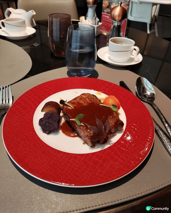 在太子酒店SAAVY 享用情人節日式鐵板二人套餐🍽✨️,沉醉...