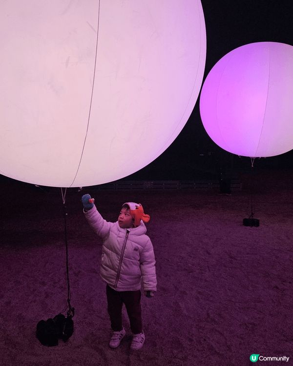 大阪teamLab長居植物園，第一次去室外的teamLab，...
