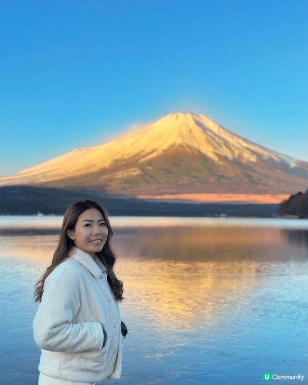 係富士山附近其實有五個湖，有「河口湖」、「本栖湖」、「精進湖...