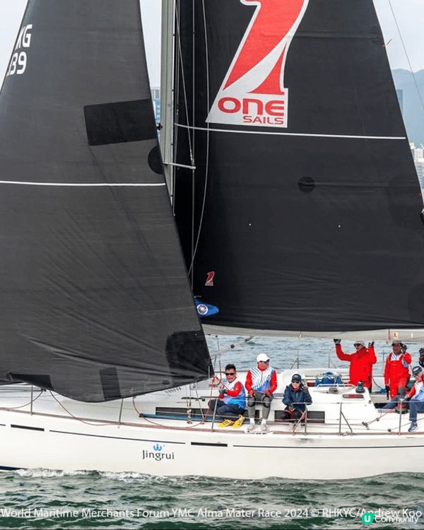 於2024年12月15日參加香港遊艇會校友杯帆船比賽