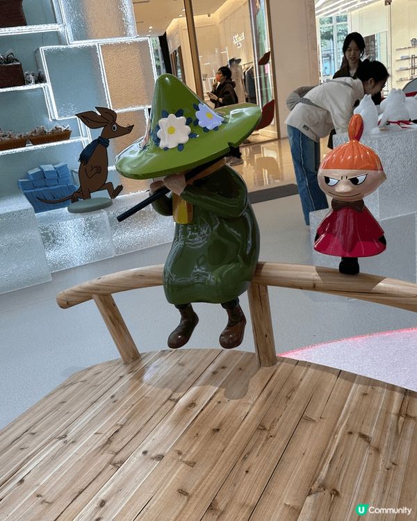 今次上深圳Coco Park見到這間新開姆明cafe ，好靚...