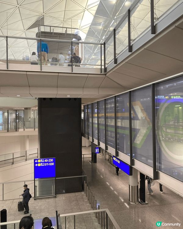 每次去旅行都必定會經過香港國際機場！因為要經機場出發嘛！期待...