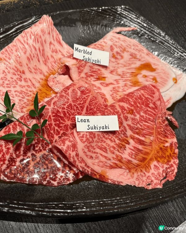 位於日本大阪的松阪牛肉M，有專人幫你燒Sukiyaki，仲有...