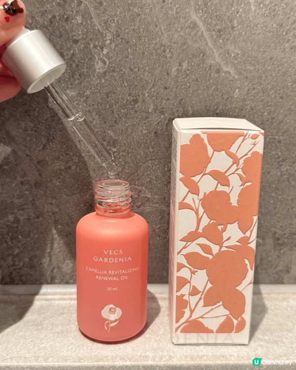 台灣𝚅𝚎𝚌𝚜 𝙶𝚊𝚛𝚍𝚎𝚗𝚒𝚊 山茶花賦活新生油，搭配複合式...